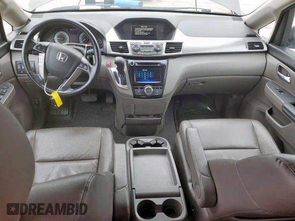 2016 Honda Odyssey EX-L with VIN 5FNRL5H63GB123050, listed as a Copart auction lot 55288945 with 96,613 mi miles and Salvage Title. Bid and sale history available at DreamBid. Image 8.