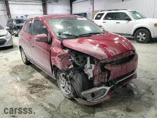 2019 Mitsubishi Mirage SE with VIN ML32A4HJ1KH009940, listed as a Copart auction lot 45674775 with 56,230 mi miles and Salvage Title. Bid and sale history available at carsss.com. Image 13.