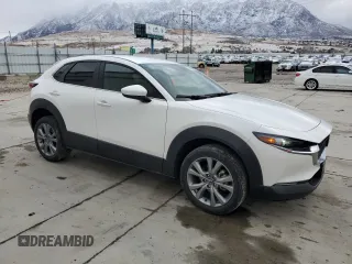 2022 Mazda CX-30 S Select with VIN 3MVDMBBL2NM457095, listed as a Copart auction lot 48400995 with 33,438 mi miles and Salvage Title. Bid and sale history available at DreamBid. Image 4.