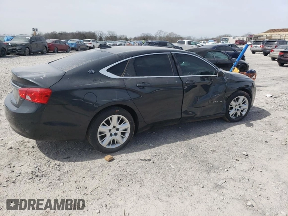 2015 Chevrolet Impala LS with VIN 2G11X5SL1F9240203, listed as a Copart auction lot 49269095 with 164,245 mi miles and Clean Title. Bid and sale history available at DreamBid. Image 3.