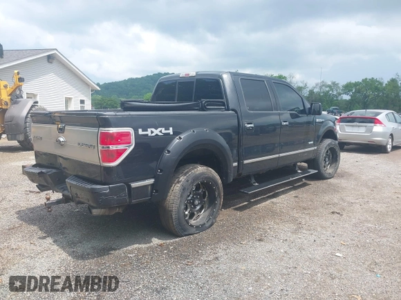 2014 Ford F-150 XL with VIN 1FTFW1ET9EFC24583, listed as a IAAI auction lot 42454980 with 158,364 mi miles and . Bid and sale history available at DreamBid. Image 4.