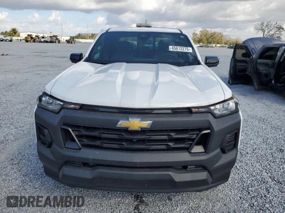 2023 Chevrolet Colorado 4WD Work Truck с VIN 1GCGTBEC2P1187993, выставлен на аукционе Copart как лот 45612275 с пробегом 13 143 миль миль и На запчасти • Non repairable. История ставок и продаж доступна на DreamBid. Изображение 5.
