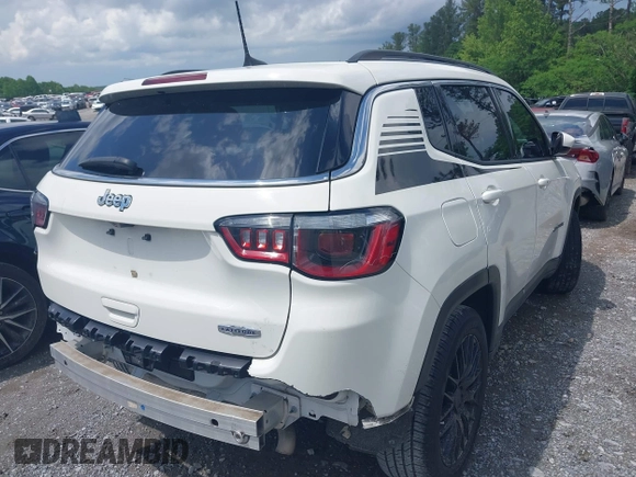 2018 Jeep Compass Altitude с VIN 3C4NJCBB2JT105839, выставлен на аукционе IAAI как лот 42155613 с пробегом 54 307 миль миль и . История ставок и продаж доступна на DreamBid. Изображение 4.