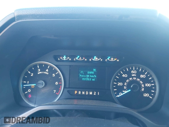 2015 Ford F-150 XLT with VIN 1FTEW1EP3FKF13367, listed as a IAAI auction lot 40994830 with 70,728 mi miles. Bid and sale history available at carsss.com. Image 7.
