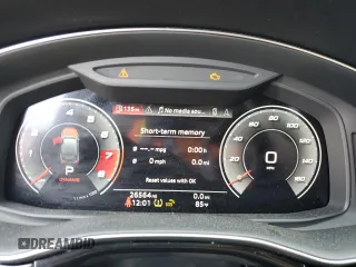 2021 Audi Q7 Premium with VIN WA1AJAF72MD015202, listed as a Copart auction lot 63579785 with 26,564 mi miles and Salvage title. Bid and sale history available at DreamBid. Image 9.