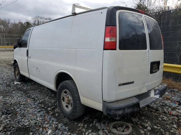 2007 Chevrolet Express Cargo Van with VIN 1GCFG15X671227537, listed as a Copart auction lot 79915294 with 112,515 mi miles and Clean Title. Bid and sale history available at carsss.com. Image 2.