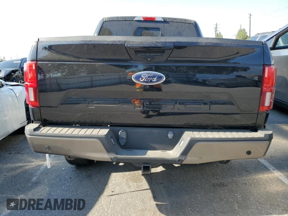 2020 Ford F-150 XL with VIN 1FTEW1C4XLFA74777, listed as a Copart auction lot 63915484 with 0 mi miles and Salvage Title. Bid and sale history available at carsss.com. Image 6.