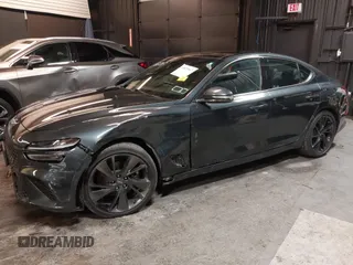 2023 Genesis G70 2.0T with VIN KMTG34TA3PU115553, listed as a IAAI auction lot 41822917 with 35,784 mi miles and . Bid and sale history available at DreamBid. Image 2.