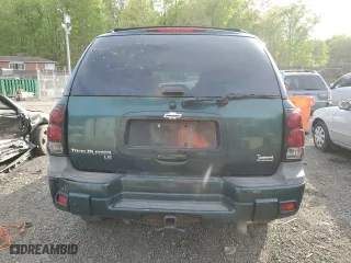 2005 Chevrolet TrailBlazer LT with VIN 1GNDT13S252290501, listed as a Copart auction lot 53621315 with 0 mi miles and Salvage Title. Bid and sale history available at carsss.com. Image 6.