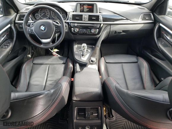 2016 BMW 3 Series 328i xDrive with VIN WBA8E3G57GNU03829, listed as a Copart auction lot 50737975 with 94,365 mi miles and Salvage Title. Bid and sale history available at carsss.com. Image 8.