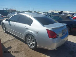 2007 Nissan Maxima 3.5 SL with VIN 1N4BA41E07C854525, listed as a IAAI auction lot 41775884 with 125,237 mi miles. Bid and sale history available at carsss.com. Image 3.