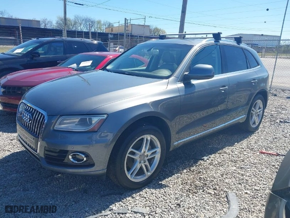 2013 Audi Q5 Premium Plus with VIN WA1LFAFP3DA098408, listed as a IAAI auction lot 41890537 with 103,657 mi miles. Bid and sale history available at carsss.com. Image 2.