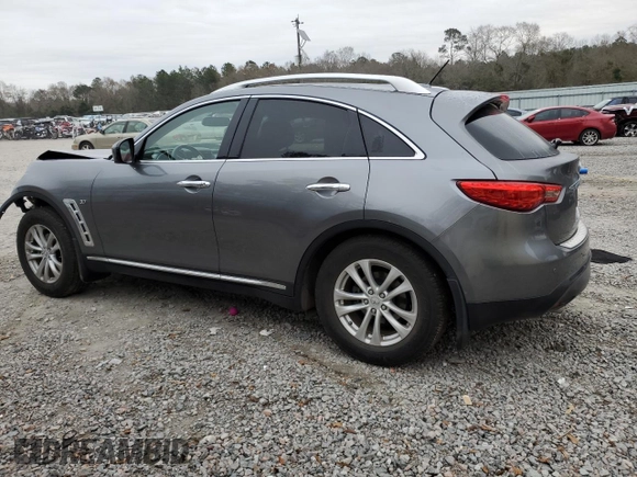 2017 Infiniti QX70 z VIN JN8CS1MW6HM415974, wystawiony jako Copart lot #86130374 z przebiegiem 77 638 mil mil oraz Szkoda całkowita • Salvage title. Historia ofert i sprzedaży dostępna na DreamBid. Obrazek 2.
