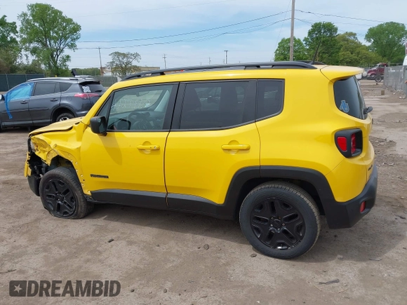 2018 Jeep Renegade Upland z VIN ZACCJBABXJPJ08673, wystawiony jako IAAI lot #42274730 z przebiegiem 150 170 mil mil oraz . Historia ofert i sprzedaży dostępna na DreamBid. Obrazek 14.