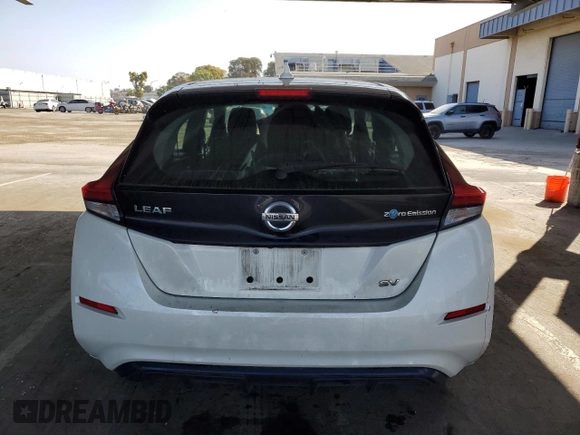 2018 Nissan LEAF SV с VIN 1N4AZ1CP4JC314622, выставлен на аукционе Copart как лот 53328835 с пробегом 39 596 миль миль и Списание • Salvage title. История ставок и продаж доступна на DreamBid. Изображение 6.