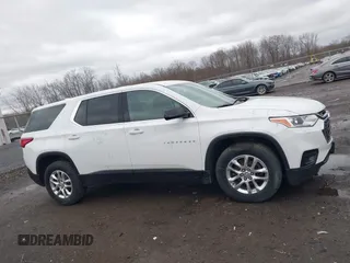 2020 Chevrolet Traverse LS with VIN 1GNEVFKW6LJ170509, listed as a IAAI auction lot 41880533 with 117,850 mi miles. Bid and sale history available at carsss.com. Image 13.
