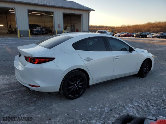 2022 Mazda Mazda3 Sedan 2.5 Turbo with VIN 3MZBPBAY7NM300608, listed as a Copart auction lot 41694185 with NaN miles and Salvage Title. Bid and sale history available at carsss.com. Image 3.
