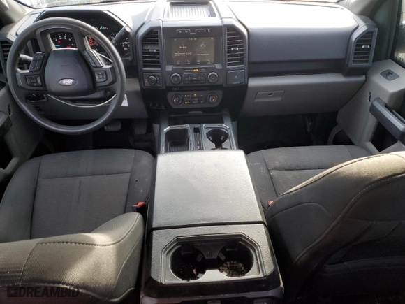 2018 Ford F-150 XL with VIN 1FTEX1EP2JKF41649, listed as a Copart auction lot 49607915 with 87,593 mi miles and Salvage Title. Bid and sale history available at carsss.com. Image 8.