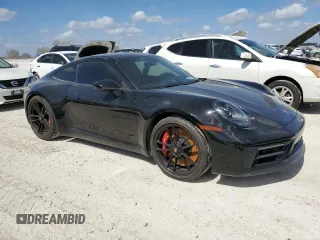 2024 Porsche 911 Carrera S with VIN WP0AB2A99RS220133, listed as a Copart auction lot 77070684 with 0 mi miles and Salvage Title. Bid and sale history available at carsss.com. Image 4.
