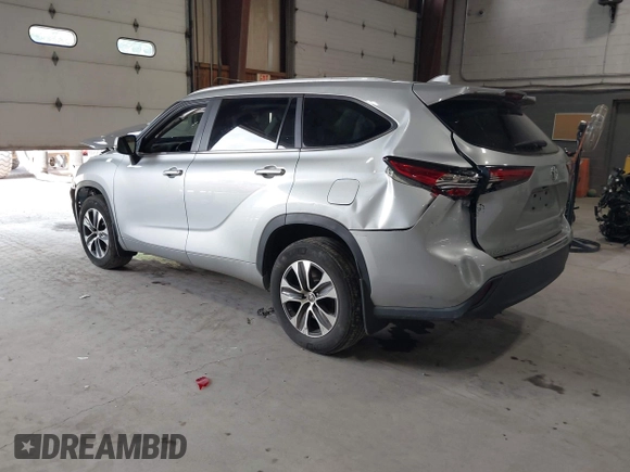 2023 Toyota Highlander L with VIN 5TDKDRBH4PS012227, listed as a IAAI auction lot 42607886 with 42,091 mi miles and . Bid and sale history available at DreamBid. Image 3.