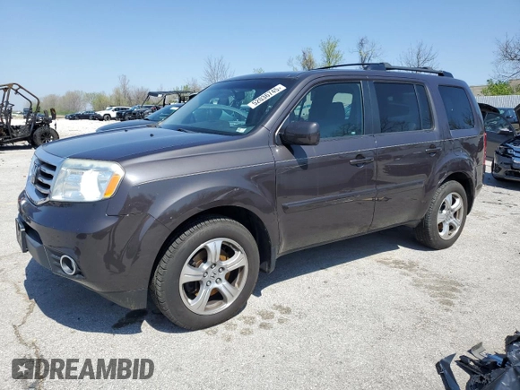 2013 Honda Pilot EX-L with VIN 5FNYF4H61DB056554, listed as a Copart auction lot 52036745 with 171,173 mi miles and Clean Title. Bid and sale history available at carsss.com. Image 1.
