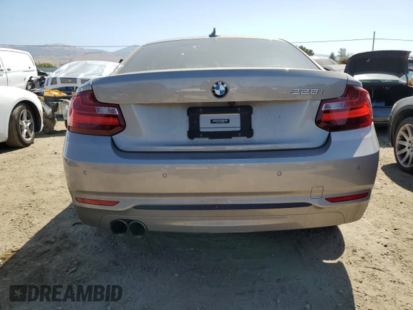 2016 BMW 2 Series 228i with VIN WBA1F9C53GV545568, listed as a Copart auction lot 60629805 with 67,530 mi miles and Salvage title. Bid and sale history available at DreamBid. Image 6.