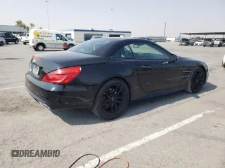 2018 Mercedes-Benz SL 550 with VIN WDDJK7DA9JF050023, listed as a Copart auction lot 64726874 with 48,126 mi miles and Salvage title. Bid and sale history available at DreamBid. Image 3.