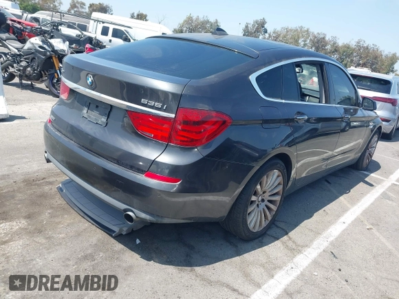 2013 BMW 5 Series 535i Gran Turismo xDrive with VIN WBASP2C55DC339555, listed as a IAAI auction lot 42674360 with 170,559 mi miles and . Bid and sale history available at DreamBid. Image 4.