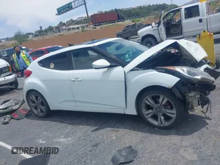 2013 Hyundai Veloster w/Black Int with VIN KMHTC6ADXDU100979, listed as a IAAI auction lot 42369224 with Not provided miles and . Bid and sale history available at DreamBid. Image 13.