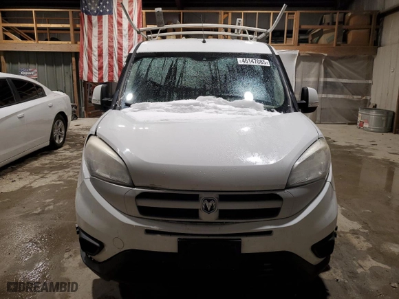 2016 Ram ProMaster City Cargo Van Tradesman SLT with VIN ZFBERFBTXG6B92160, listed as a Copart auction lot 46147085 with 97,622 mi miles and Salvage Title. Bid and sale history available at carsss.com. Image 5.