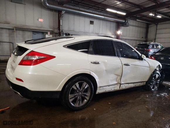 2013 Honda Crosstour EX-L with VIN 5J6TF2H54DL003294, listed as a Copart auction lot 44439775 with 0 mi miles and Salvage Title. Bid and sale history available at carsss.com. Image 3.