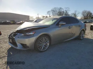 2016 Lexus IS 300 with VIN JTHCM1D27G5014539, listed as a Copart auction lot 46497475 with 61,860 mi miles and Salvage Title. Bid and sale history available at carsss.com. Image 1.