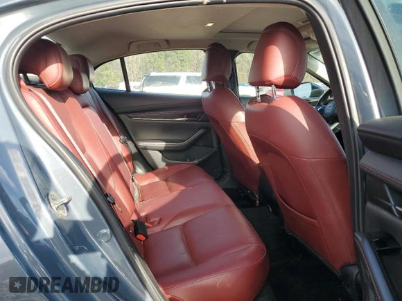 2024 Mazda 3 S Carbon Edition with VIN 3MZBPBCM7RM415645, listed as a Copart auction lot 45153125 with 25,541 mi miles and Salvage title. Bid and sale history available at DreamBid. Image 10.