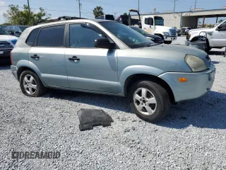 2005 Hyundai Tucson GL with VIN KM8JM12B05U151056, listed as a Copart auction lot 49132425 with 95,450 mi miles and Salvage Title. Bid and sale history available at carsss.com. Image 4.
