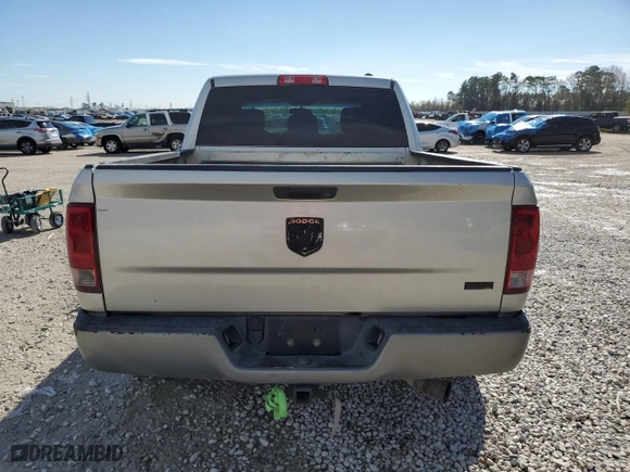 2010 Dodge Ram 1500 SLT with VIN 1D7RB1CP0AS189860, listed as a Copart auction lot 88989755 with 181,720 mi miles and Salvage Title. Bid and sale history available at carsss.com. Image 6.