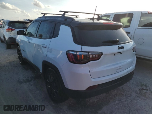 2022 Jeep Compass Altitude with VIN 3C4NJCBB6NT234351, listed as a Copart auction lot 74389044 with Not provided miles and Salvage title. Bid and sale history available at DreamBid. Image 2.