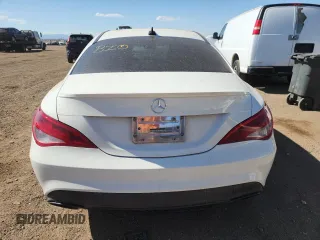 2018 Mercedes-Benz CLA 250 with VIN WDDSJ4GB4JN585633, listed as a Copart auction lot 48503485 with 71,954 mi miles and Salvage Title. Bid and sale history available at DreamBid. Image 6.