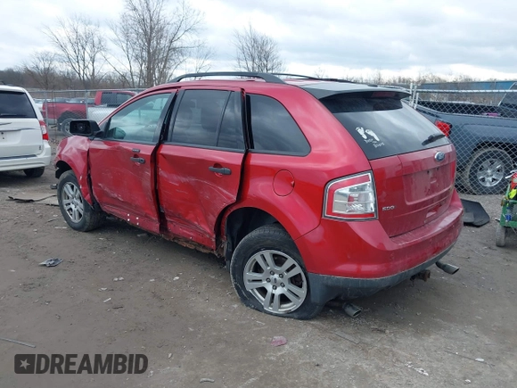 2010 Ford Edge SE with VIN 2FMDK3GC1ABA03174, listed as a IAAI auction lot 41853659 with 175,704 mi miles. Bid and sale history available at carsss.com. Image 3.