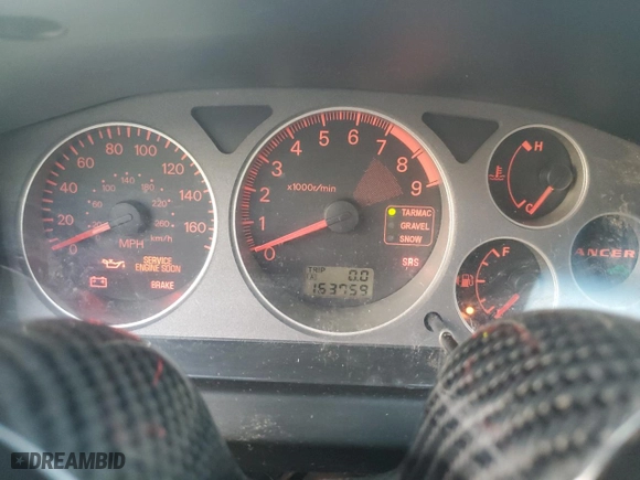 2005 Mitsubishi Lancer Evolution VIII with VIN JA3AH86D75U027278, listed as a Copart auction lot 68262414 with 153,759 mi miles and Clean Title. Bid and sale history available at carsss.com. Image 9.