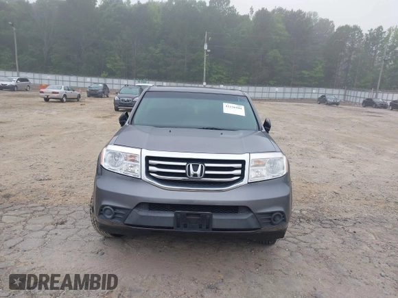 2014 Honda Pilot LX with VIN 5FNYF4H2XEB004614, listed as a IAAI auction lot 42236980 with 160,357 mi miles and . Bid and sale history available at DreamBid. Image 6.