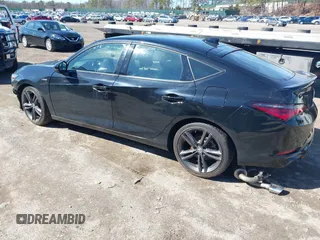 2023 Acura Integra Technology with VIN 19UDE4H61PA019746, listed as a IAAI auction lot 41795224 with 28,154 mi miles and . Bid and sale history available at DreamBid. Image 3.