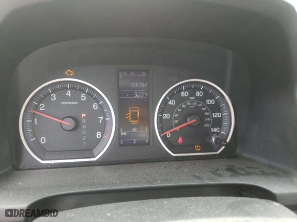 2011 Honda CR-V LX with VIN 5J6RE3H39BL018310, listed as a Copart auction lot 52604805 with 169,762 mi miles and Salvage Title. Bid and sale history available at carsss.com. Image 9.