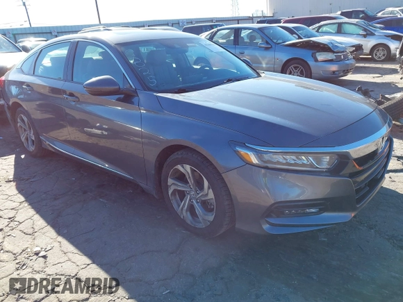 2019 Honda Accord EX-L with VIN 1HGCV2F54KA019825, listed as a IAAI auction lot 41208998 with 105,054 mi miles and . Bid and sale history available at DreamBid. Image 1.