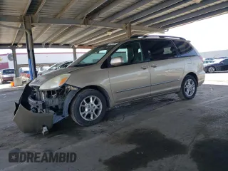 2004 Toyota Sienna XLE with VIN 5TDZA22C64S125370, listed as a Copart auction lot 51349845 with 142,060 mi miles and Salvage Title. Bid and sale history available at carsss.com. Image 1.