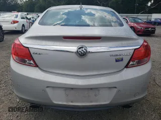 2011 Buick Regal CXL Turbo TO1 with VIN W04GV5EV9B1097451, listed as a Copart auction lot 72307114 with 117,911 mi miles and Salvage Title. Bid and sale history available at carsss.com. Image 6.
