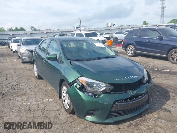 2016 Toyota Corolla L with VIN 2T1BURHE5GC575454, listed as a IAAI auction lot 42462438 with 163,000 mi miles and . Bid and sale history available at DreamBid. Image 1.