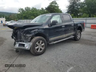 2018 Ford F-150 XL z VIN 1FTEW1E56JFA95869, wystawiony jako Copart lot #63054285 z przebiegiem Nie podano mil oraz Szkoda całkowita • Salvage title. Historia ofert i sprzedaży dostępna na DreamBid. Obrazek 1.