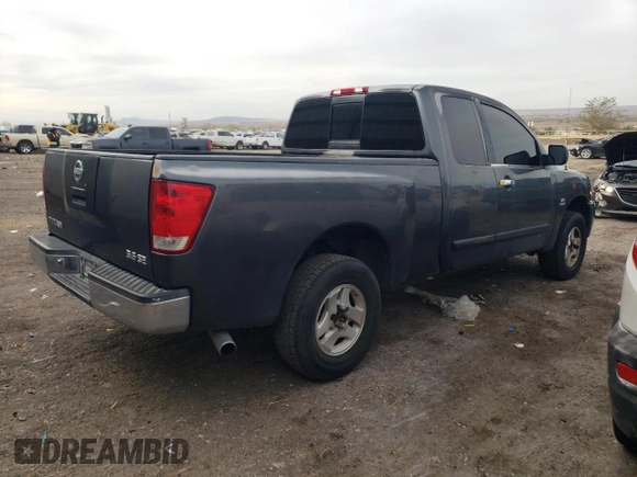 2004 Nissan Titan SE with VIN 1N6AA06A84N539876, listed as a Copart auction lot 80282844 with Not Provided miles and Salvage Title. Bid and sale history available at carsss.com. Image 3.