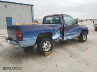 1995 Dodge Ram 1500 with VIN 1B7HC16ZXSS122071, listed as a Copart auction lot 44375345 with 383,213 mi miles and Salvage Title. Bid and sale history available at carsss.com. Image 3.