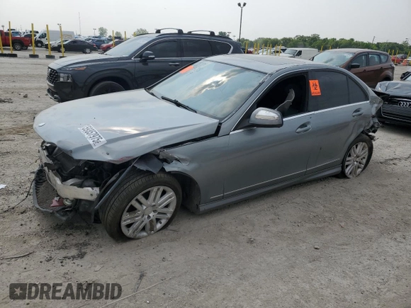 2008 Mercedes-Benz C 300 Sport with VIN WDDGF54X78F173353, listed as a Copart auction lot 59357975 with Not provided miles and Salvage title. Bid and sale history available at DreamBid. Image 1.
